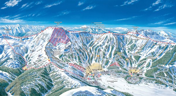 Kirkwood Piste Maps