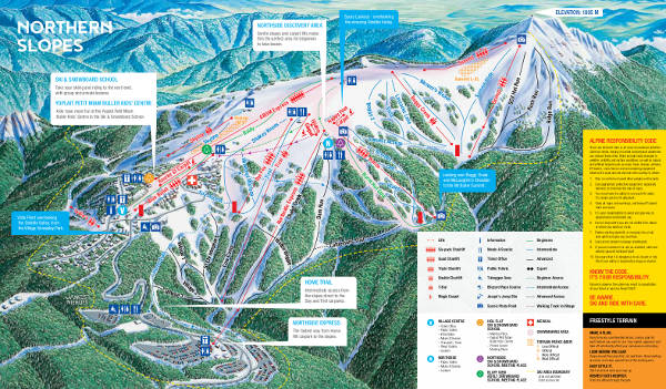 Mount Buller Piste Map Free downloadable piste maps.