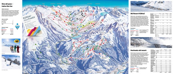 Kühtai Ski Resort Piste Map