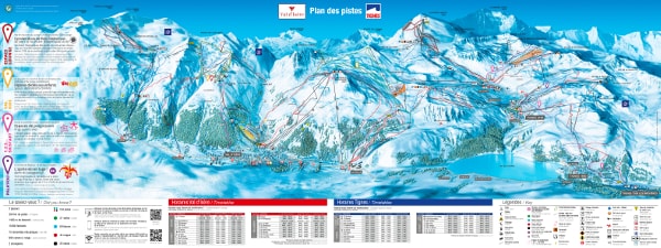 Val d'Isere Ski Resort Piste Map