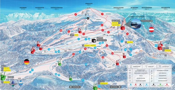 Reit Im Winkl Ski Resort Piste Map