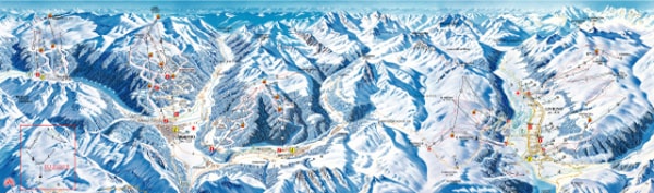 Alta Valtellina Ski Resort Piste Map