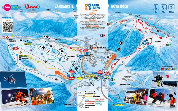 Donovaly Ski Resort Piste Map