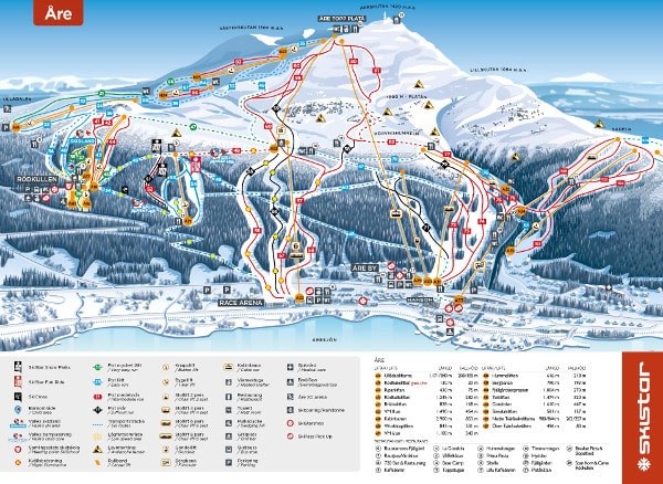 Are Piste Map