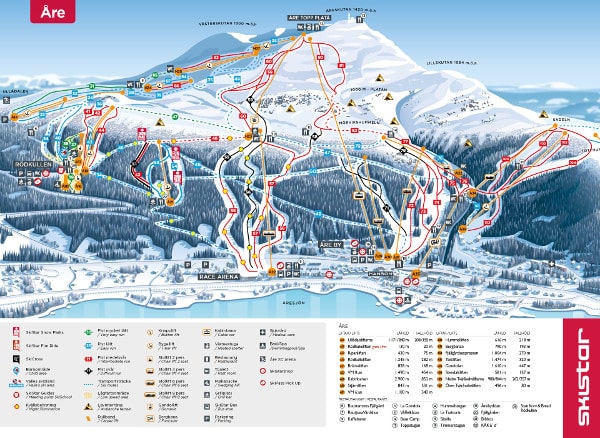 Are Piste Map