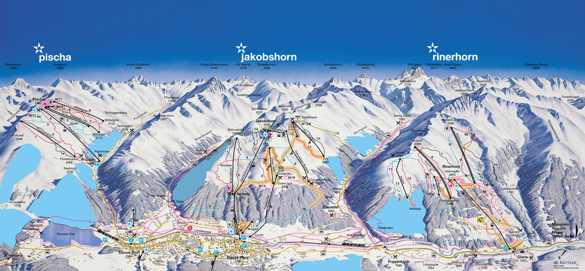 Grossarltal Piste Map Free Downloadable Piste Maps - vrogue.co