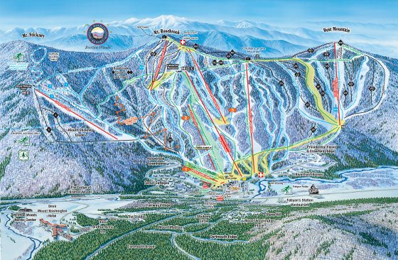 Bretton Woods Piste Maps