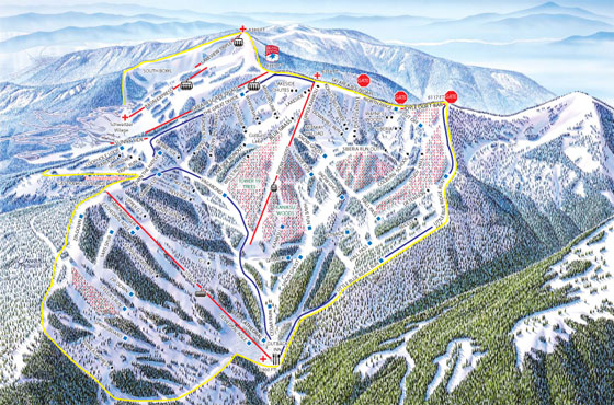 Schweitzer Piste Maps