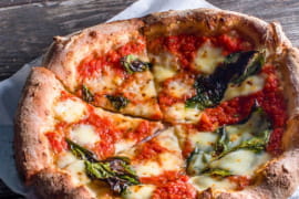 Pizza in The Dolomites