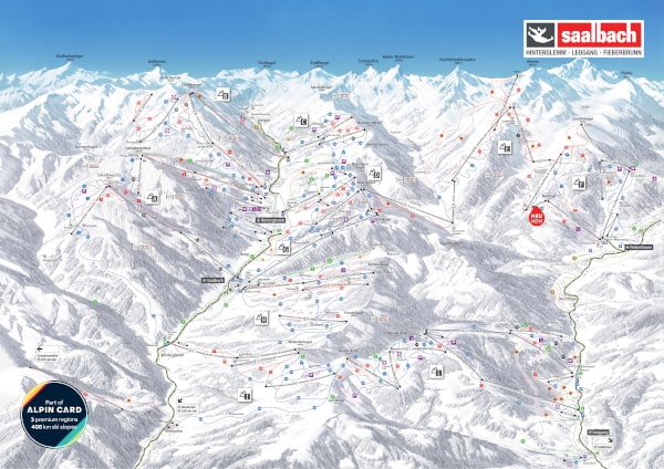 Ski Circus Ski Resort Piste Map