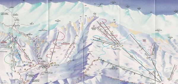 Iran Piste Map