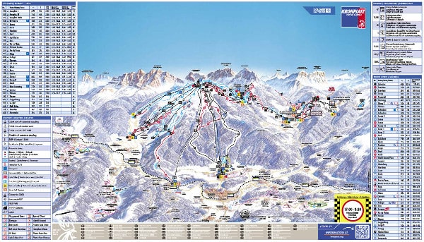 Kronplatz Piste Map