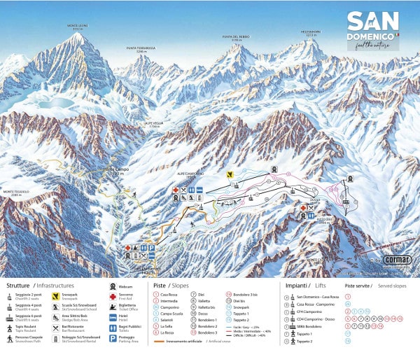 San Domenico Map