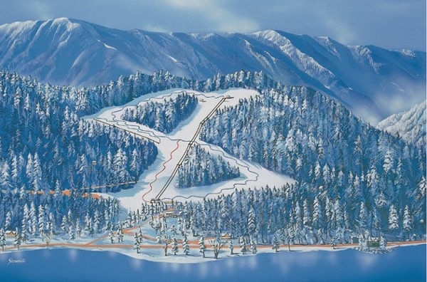 Bled Piste Map