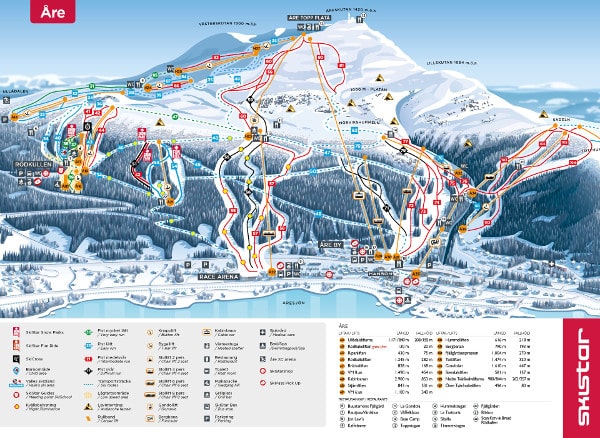 Are Piste Map