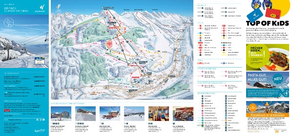 Wildhaus Ski Resort Piste Map