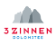 Three Peaks Dreizinnen Dolomites Ski Resort Logo